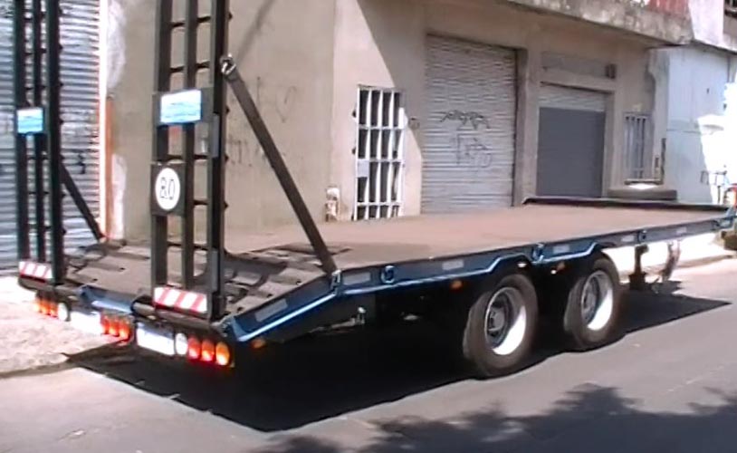 Trailer de 2 ejes